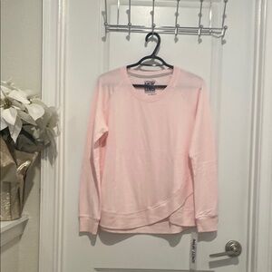 Light Pink Long Sleeve Sweatshirt